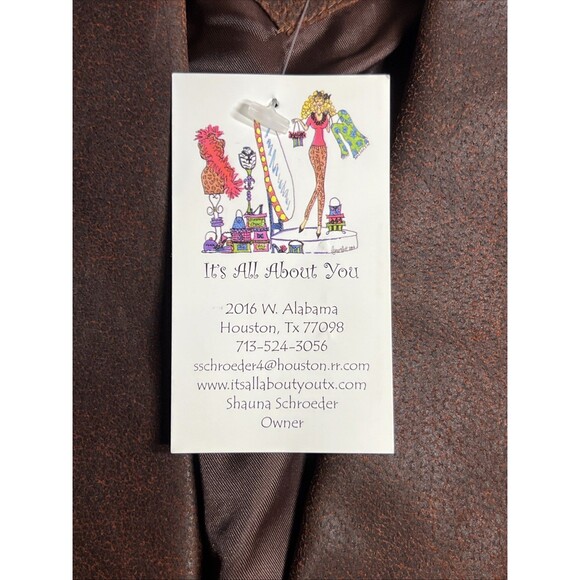 VTG Red Pioneer Wear Leather Suede Ladies Country Western Jacket Cropped SIZE L - Picture 4 of 9